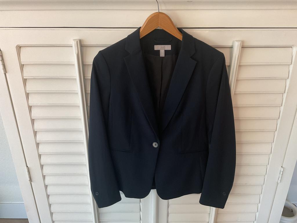 H&M jasje/colbertje 38, Maat 38/40 (M), Blauw, Ophalen of Verzenden, Zo goed als nieuw