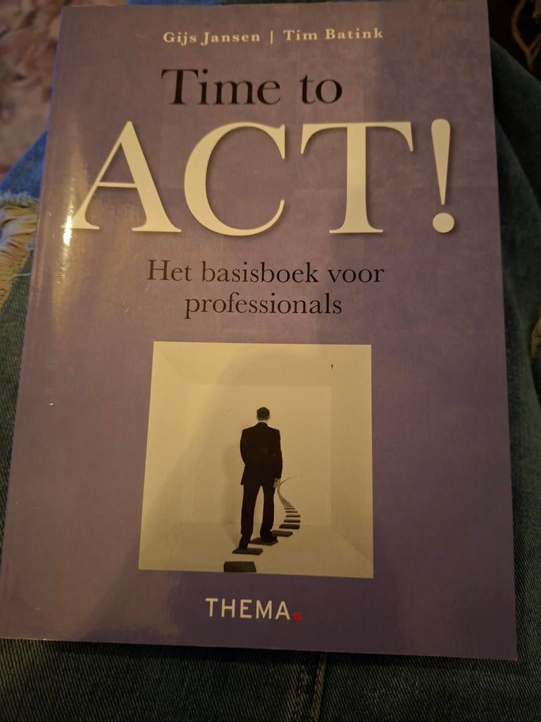 Gijs Jansen - Time to ACT!, Boeken, Ophalen of Verzenden, Zo goed als nieuw, Gijs Jansen; Tim Batink