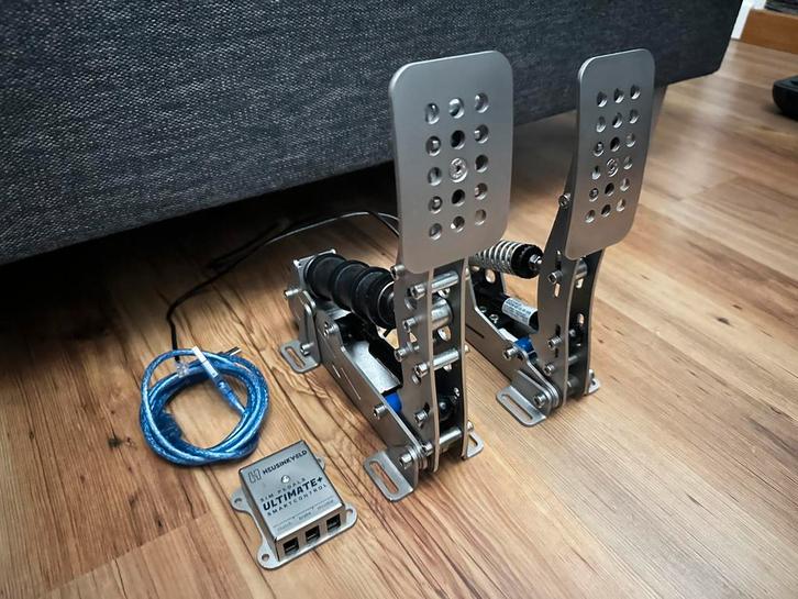 Heusinkveld Ultimate+ pedalen, Computers en Software, Joysticks, Zo goed als nieuw, Ophalen of Verzenden
