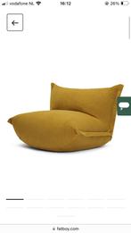 Fatboy Bonbaron Sherpa Zitzak - Okergeel (Zeer Goede Staat), Ophalen of Verzenden, Gebruikt, Geel, Zitzak