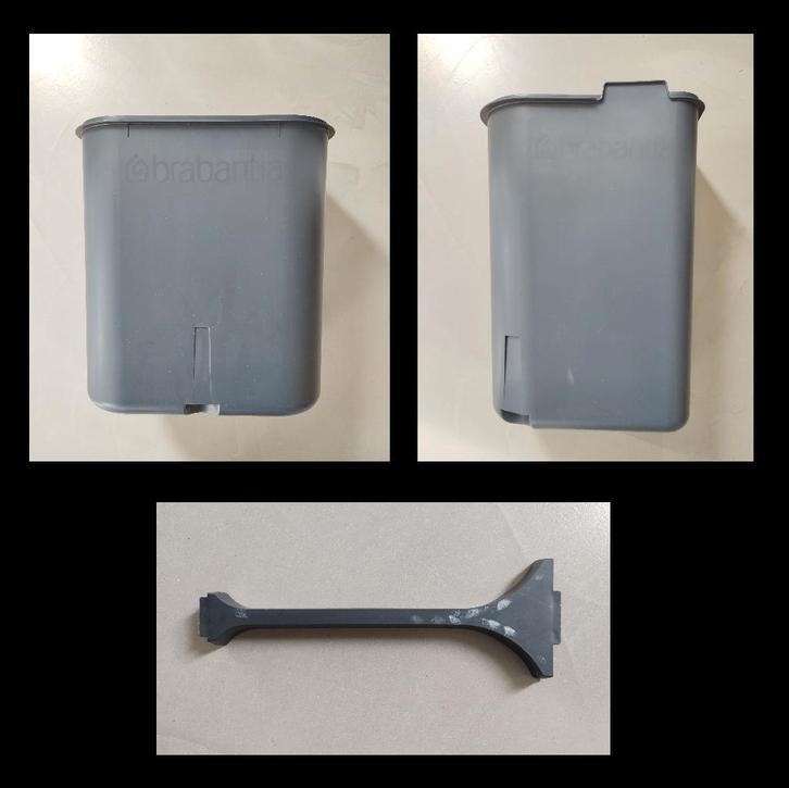 Brabantia Bo Touch Bin - 2 losse binnenemmers (11 L + 23 L), Huis en Inrichting, Woonaccessoires | Prullenbakken, Zo goed als nieuw