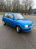 Nissan Micra 1.3 3D 1999 Blauw, Auto's, Nissan, Voorwielaandrijving, 15 km/l, 74 pk, 750 kg