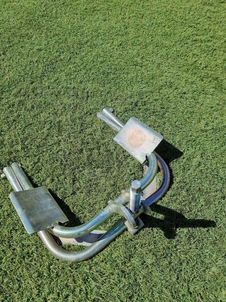 Caravan leveller, Ophalen, Gebruikt