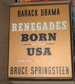 Barack Obama Bruce Springsteen gesigneerd Renegades | signed, Verzamelen, Ophalen, Nieuw, Pop, Beeldje of Miniatuur, Gesigneerd