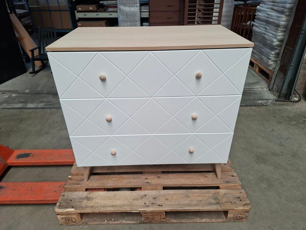 Bopita Paris commode wit, Ophalen, 50 tot 70 cm, 90 tot 105 cm, 100 cm of meer