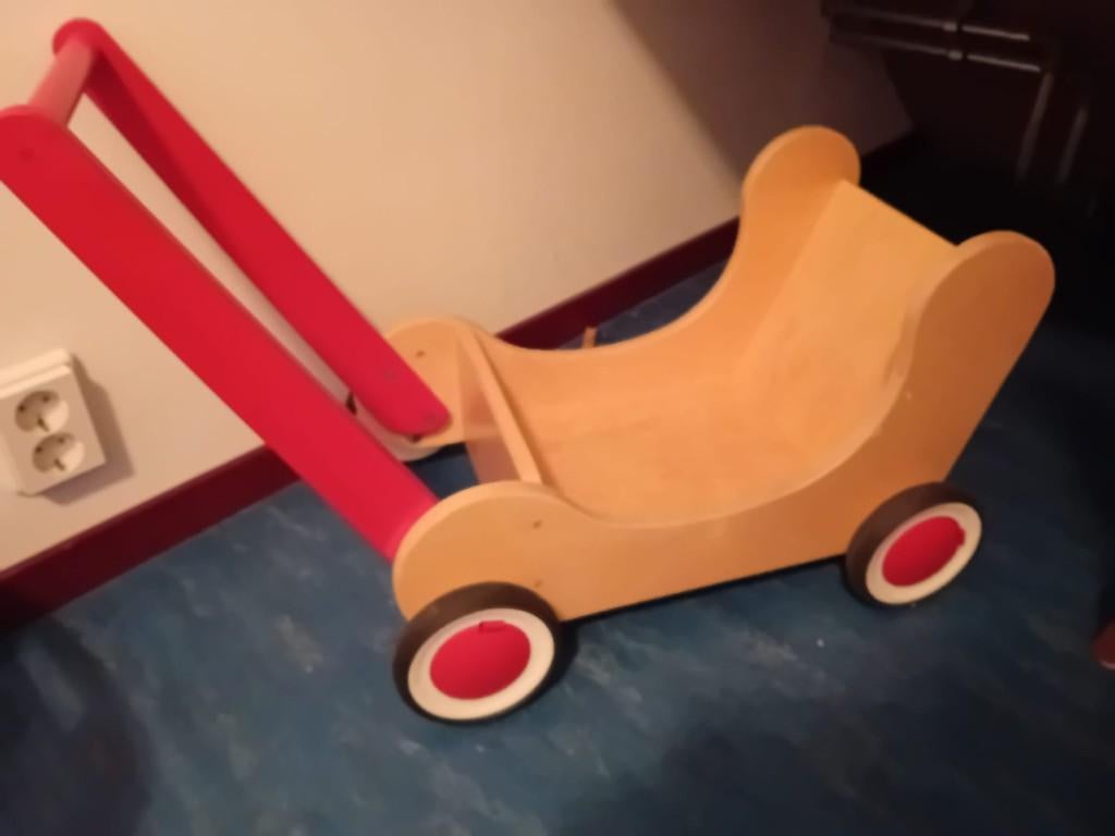 duwkar, Ophalen, Zo goed als nieuw, Duw- of Trekspeelgoed