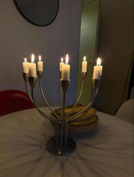 8-armige IKEA Stockholm kandelaar, Ophalen of Verzenden, Overige materialen