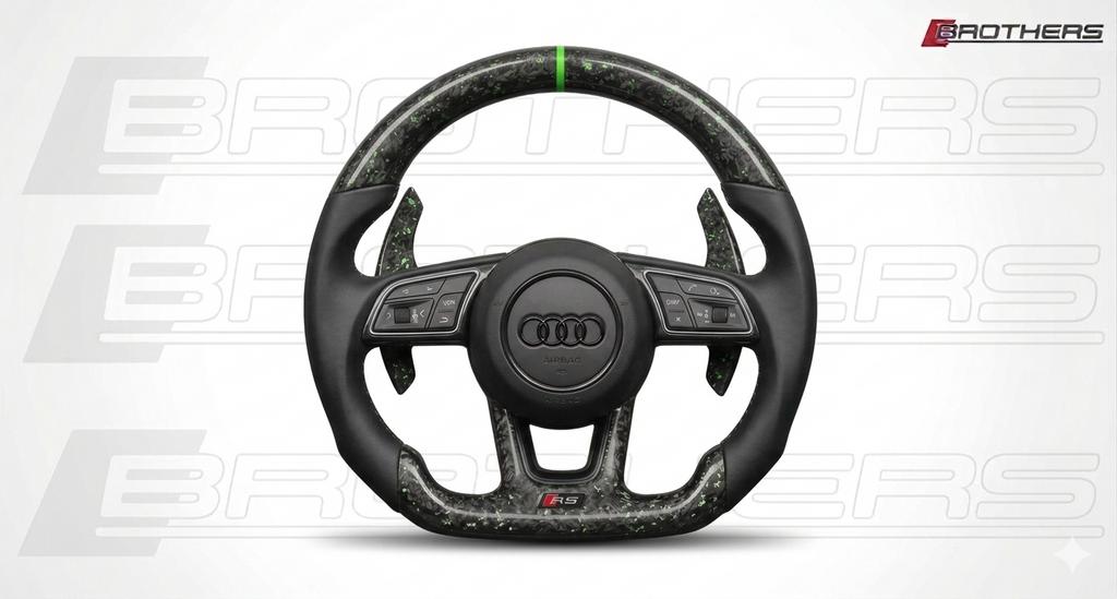 Audi A3 S3 RS3 A4 S4 RS4 A5 S5 RS5 Custom Stuur RS, Auto-onderdelen, Besturing, Ophalen of Verzenden, Nieuw, Audi