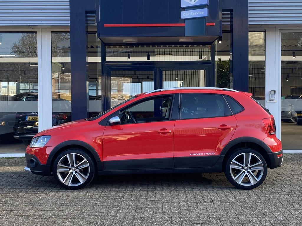 Volkswagen Polo 1.2 TSI Cross / Cruise-Control / Stoelverwar, Auto's, Voorwielaandrijving, Euro 5, Stof, Electronic Stability Program (ESP)