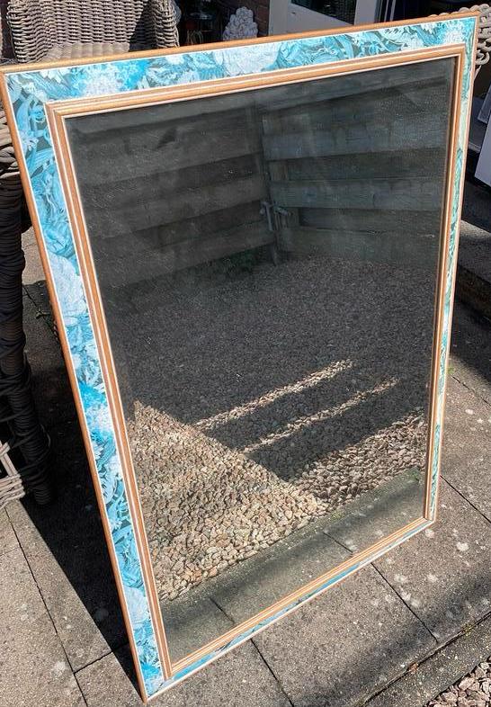 Spiegel, Ophalen, Zo goed als nieuw, Minder dan 100 cm, Rechthoekig