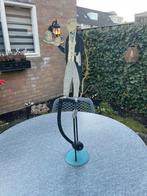 Brocante kelner figuur pendulum, Ophalen of Verzenden