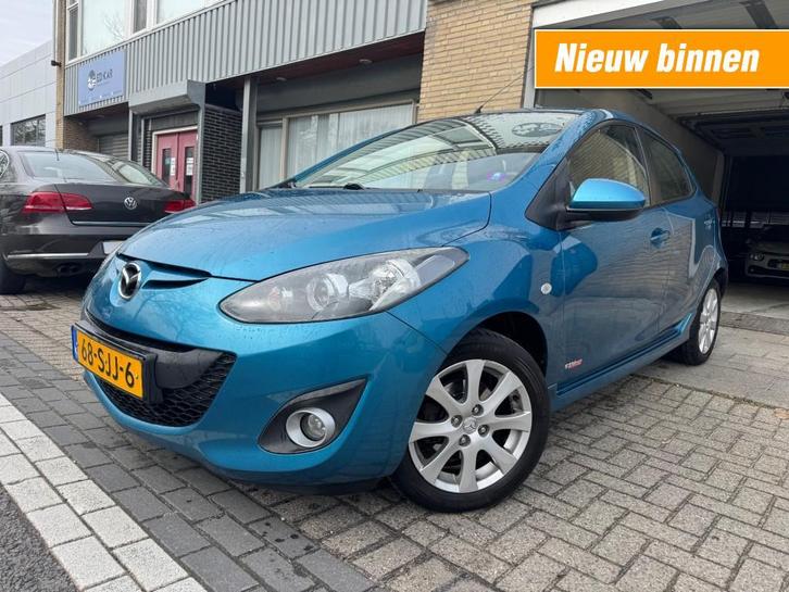 Mazda 2 1.3 BIFUEL GT-M Line AIRCO 2DE EIG. RIJDT GOED NAP L, Auto's, Mazda, Bedrijf, ABS, Airbags, Airconditioning, Centrale vergrendeling