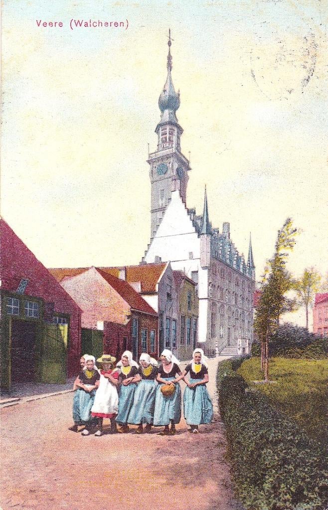 VEERE ( WALCHEREN), Verzamelen, Ansichtkaarten | Nederland, Ophalen of Verzenden, Voor 1920, Noord-Brabant
