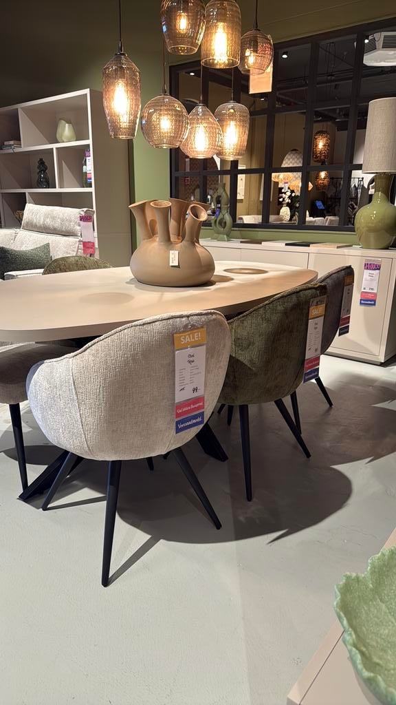 Eetkamerstoelen SALE Rosie, Ophalen, Zo goed als nieuw, Rond, 50 tot 100 cm