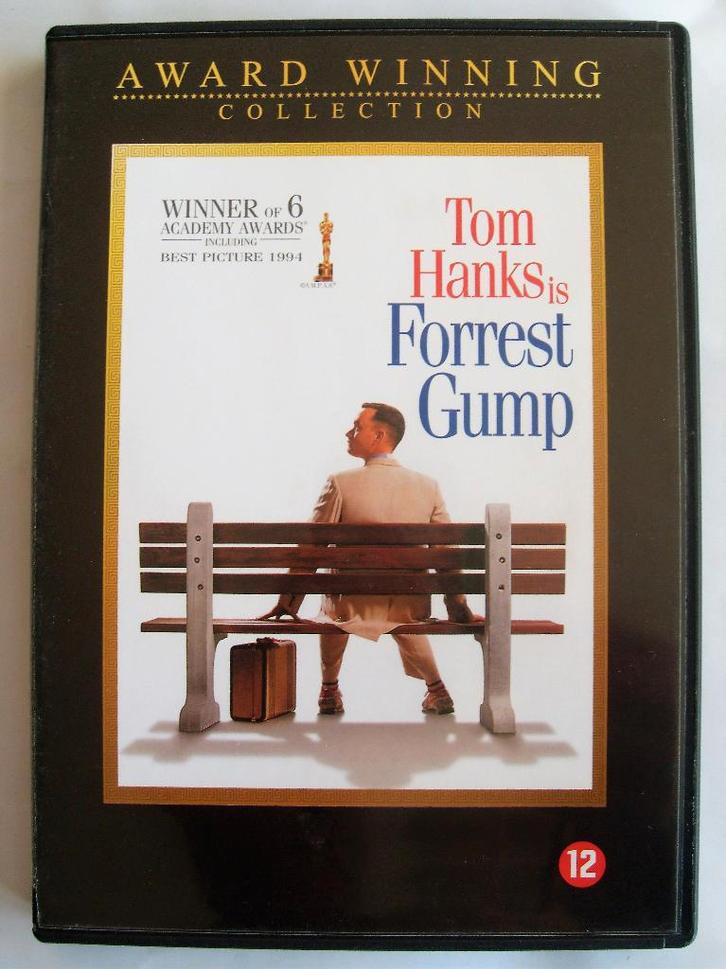Forrest Gump (originele dvd) Tom Hanks, Cd's en Dvd's, Dvd's | Drama, Zo goed als nieuw, Drama, Vanaf 12 jaar, Ophalen of Verzenden