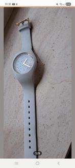 Ice Watch horloge wit met rosé en Swarovski kristallen, Overige merken, Kunststof, Polshorloge, Kunststof