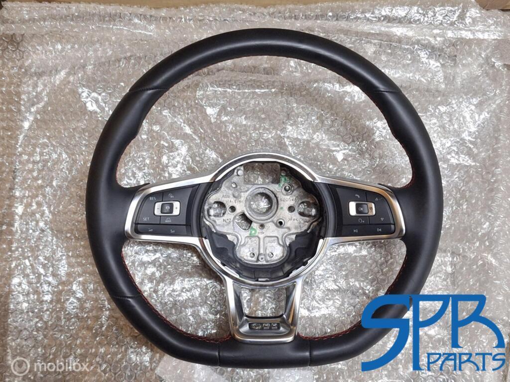 VW GOLF 7 7.5 VII GTI STUUR MULTI Stuurwiel ACC MF KNOPJES, Gebruikt, Volkswagen, Ophalen of Verzenden, Volkswagen