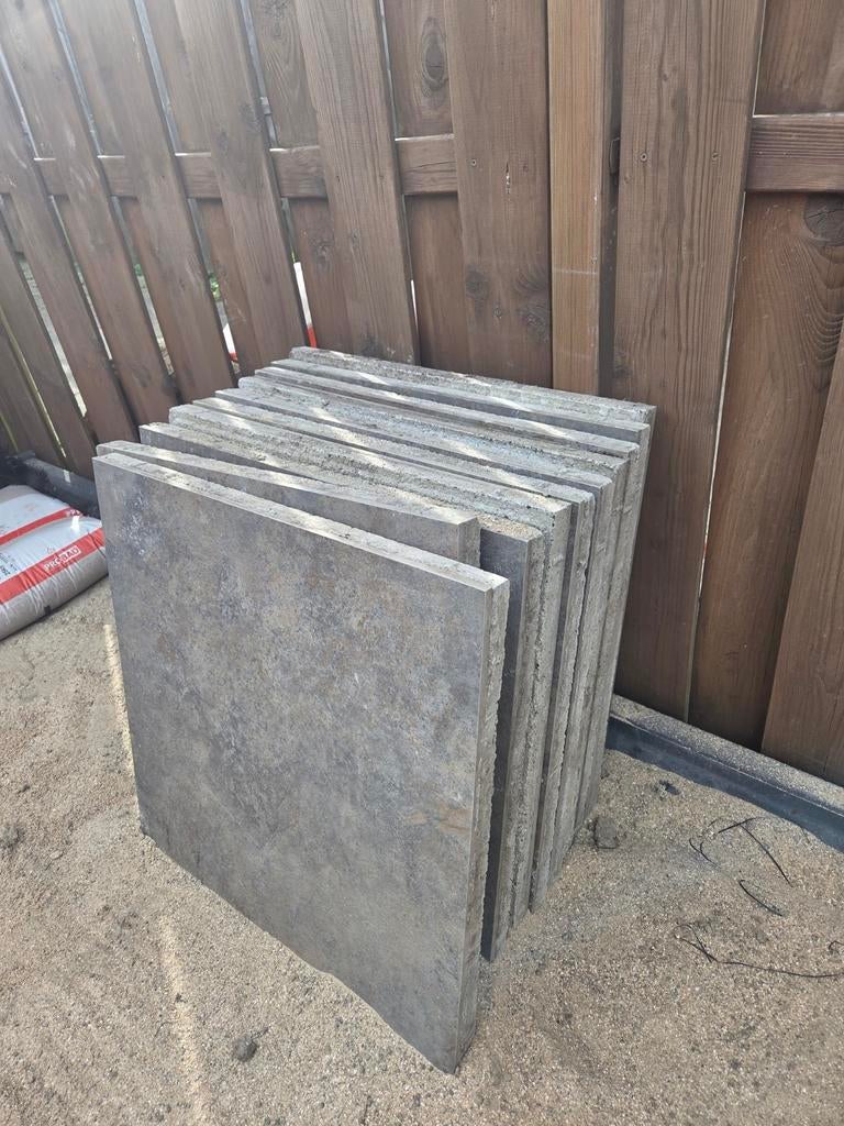 Restant tegels 8 stuks 60x60, 60 cm of meer, Nieuw, Ophalen of Verzenden, Minder dan 5 m²