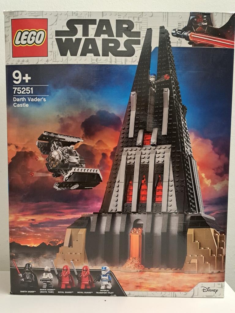 LEGE Lego Star Wars doos 75251 Darth Vader's Castle, Ophalen of Verzenden