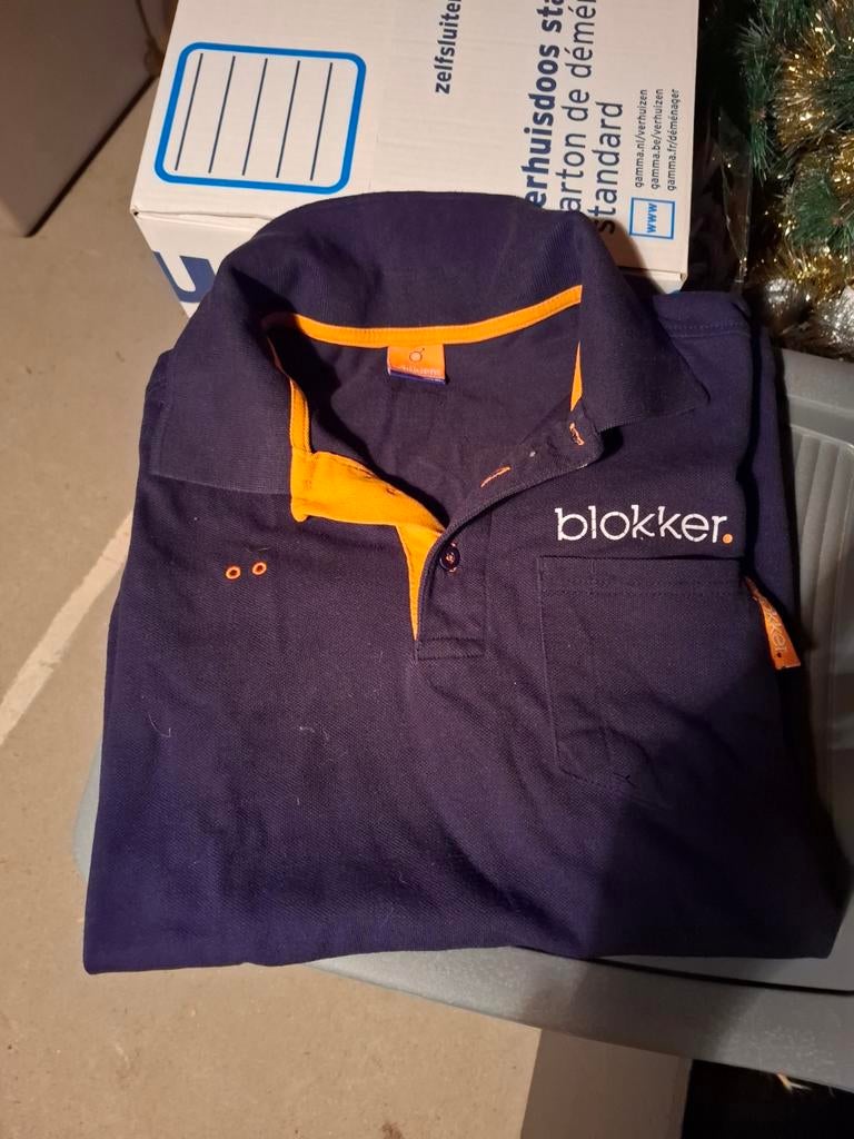 Blokker bedrijfskleding: Polo, blouse en bodywarmer, Kleding | Heren, Ophalen, Blauw, Overige maten, Gedragen