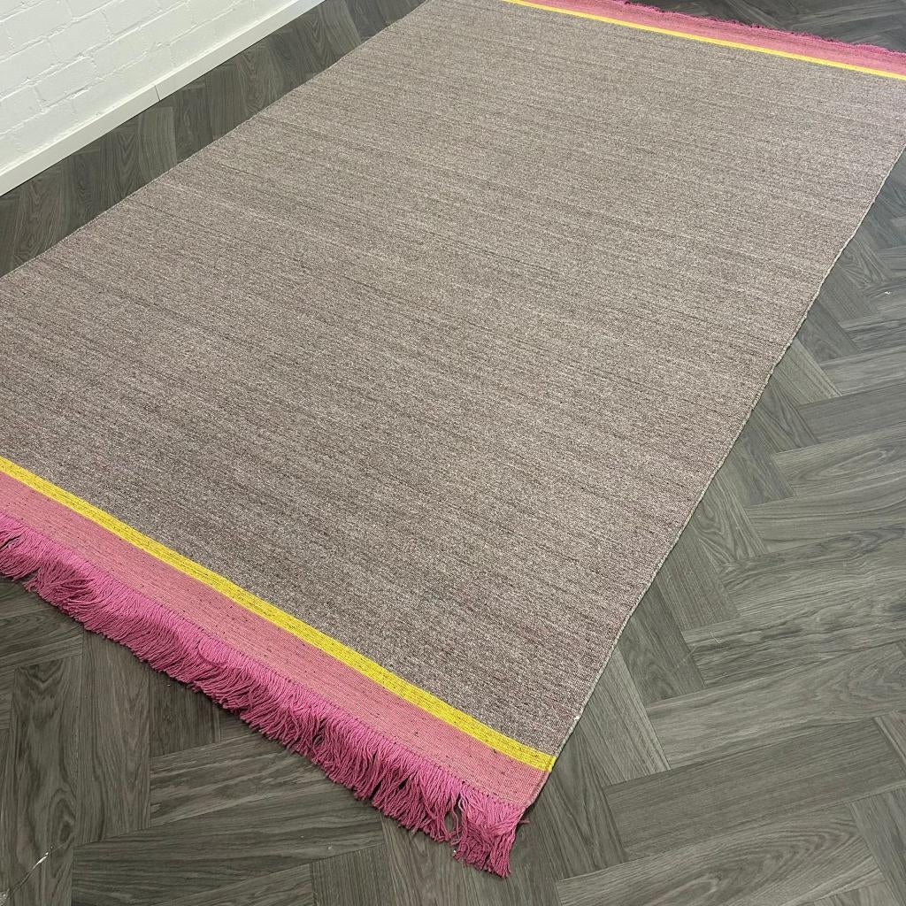 Vloerkleed Brinker Carpets Decor Roze - 200x290cm, 200 cm of meer, Ophalen of Verzenden, Zo goed als nieuw, 200 cm of meer
