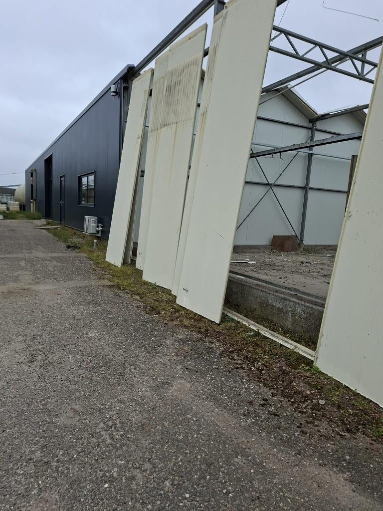 Sandwichpanelen., Ophalen, Gebruikt, Overige materialen, Minder dan 20 mm