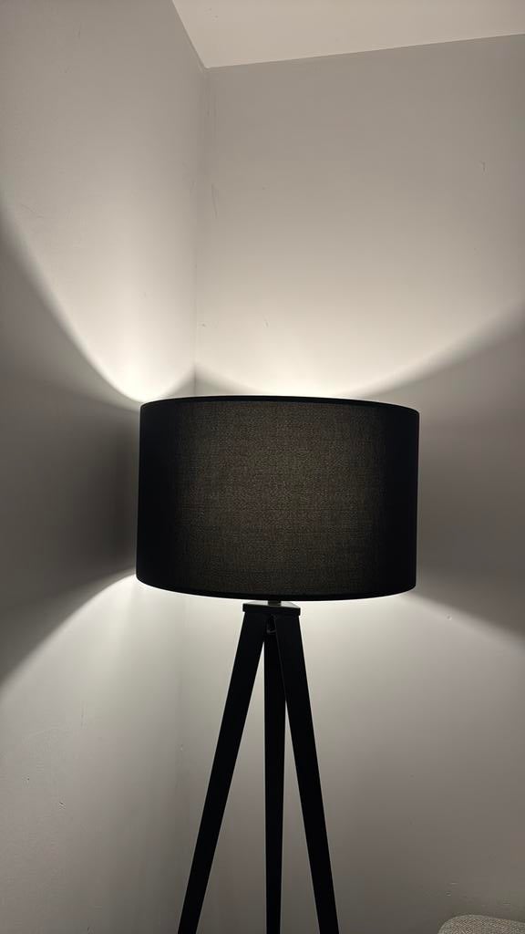 Zuiver kamp, Huis en Inrichting, Lampen | Vloerlampen, Ophalen, Zo goed als nieuw, Minder dan 100 cm