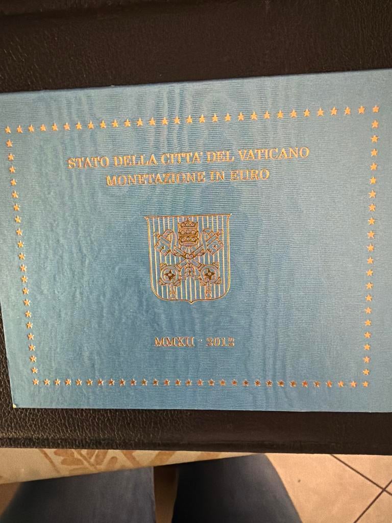 Vaticaanstad Euro Muntenset 2012 - Benedictus XVI, Postzegels en Munten, Ophalen of Verzenden, Vaticaanstad, Overige waardes, Setje