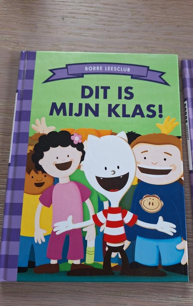 Dit is mijn klas! & Borre en het raadselmannetje, Ophalen of Verzenden, Zo goed als nieuw, Jeroen Aalbers, Fictie algemeen
