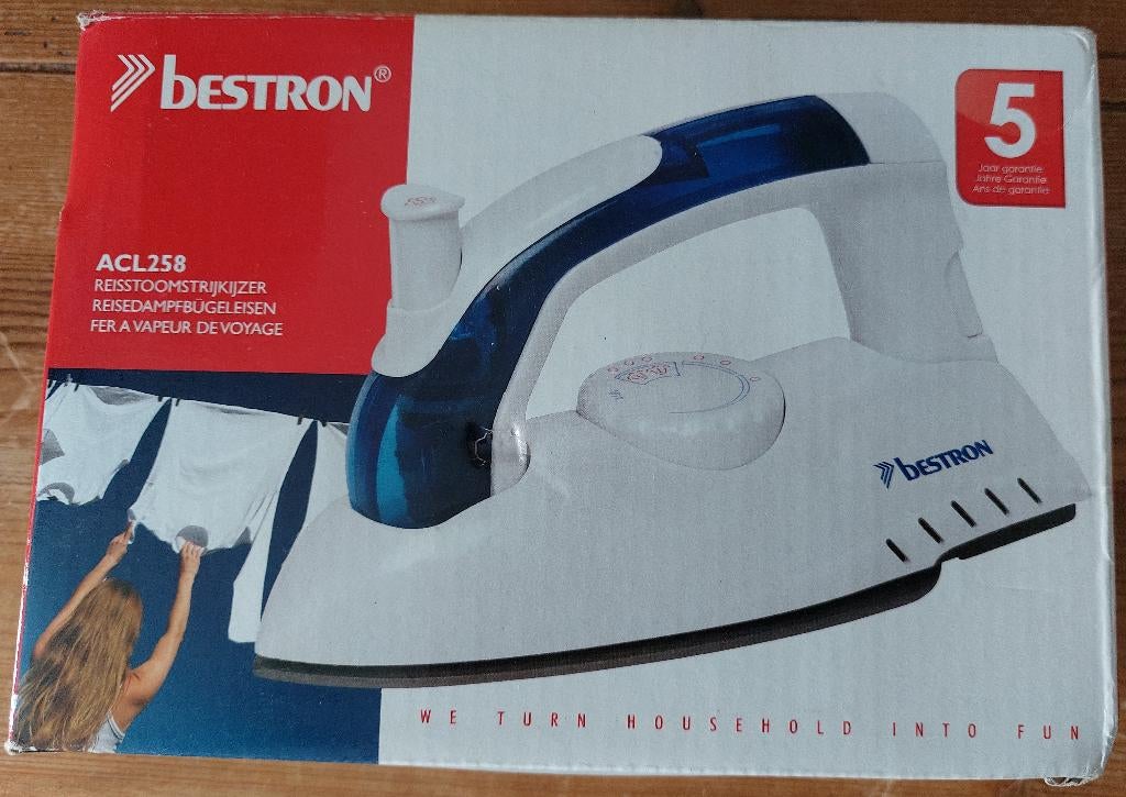 Reis strijkijzer, Ophalen of Verzenden, Nieuw, Strijkijzer met snoer