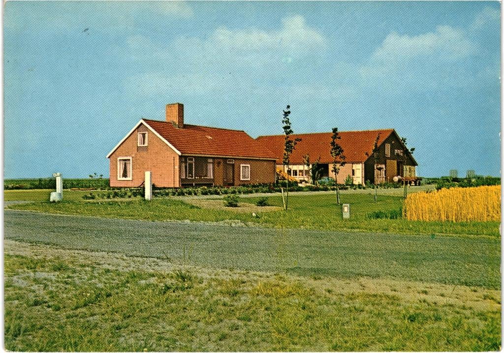 18339 Swifterbant Flevoland 1967 Boerderij Gelopen