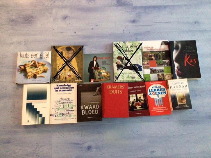 Diverse boeken beginnend met de letter K, Boeken, Partijen en Verzamelingen, Zo goed als nieuw, Ophalen of Verzenden