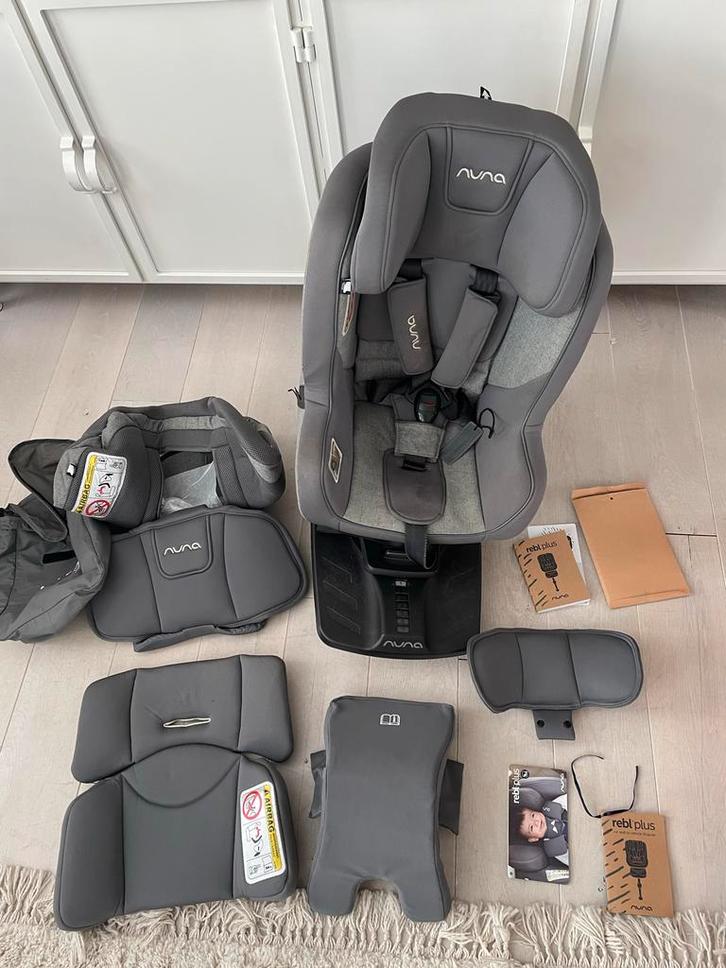 Nuna Rebl Plus 360 Isofix Autostoel - Vanaf Geboorte, Kinderen en Baby's, Autostoeltjes, Zo goed als nieuw, Overige merken, 0 t/m 18 kg