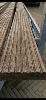 Hardhouten vlonderplanken Bankirai mooie partij , 19 m2, Tuin en Terras, Terrasdelen en Vlonders, Ophalen, Gebruikt, Hout