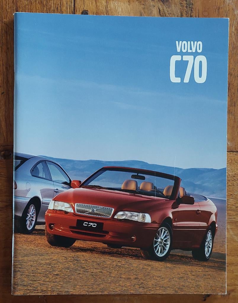 Volvo C70 folder, Boeken, Ophalen of Verzenden, Zo goed als nieuw, Volvo