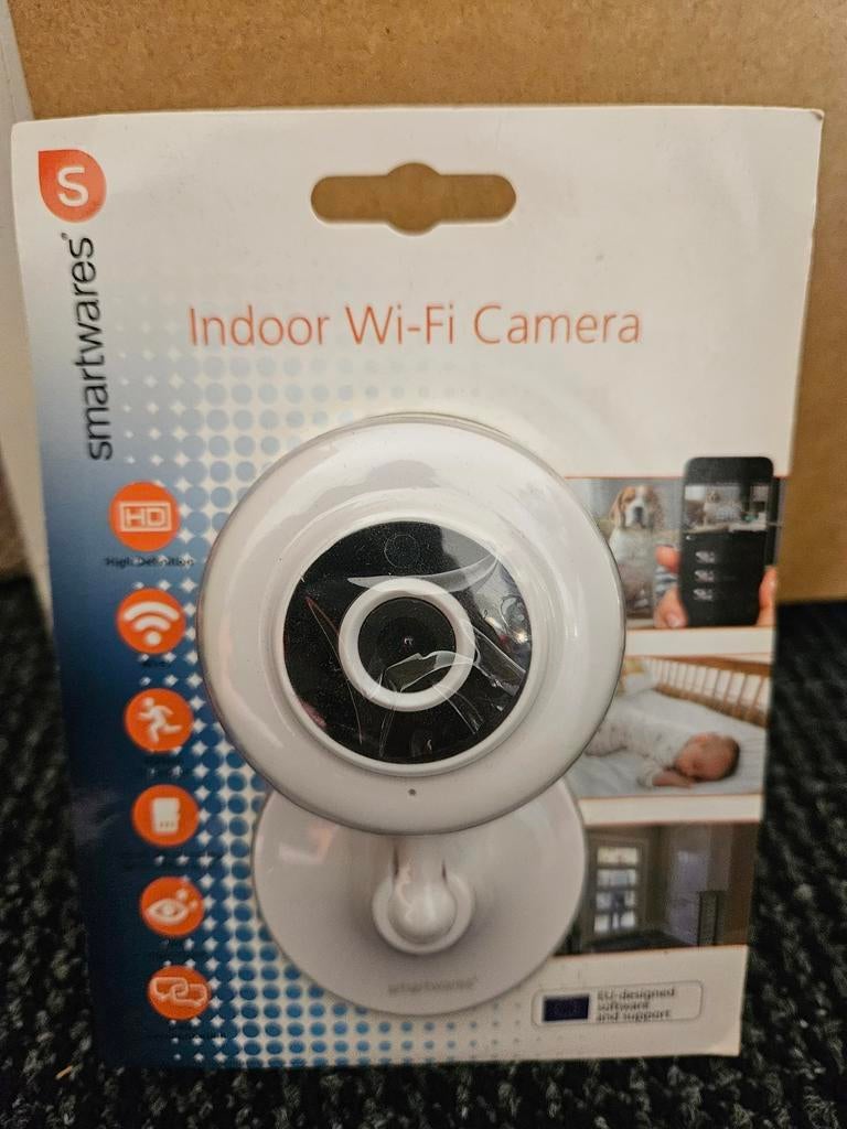 Smartwares Indoor Wi-Fi Camera HD 720p, Ophalen of Verzenden, Nieuw, Binnencamera