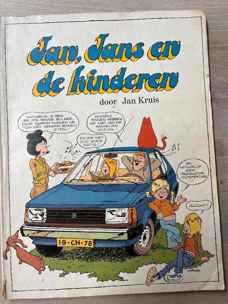 Jan, Jans en de Kinderen - Bloemlezing Jan Kruis (1978), Boeken, Stripboeken, Gelezen, Eén stripboek, Ophalen
