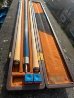 Hybride Keu Set: Poolkeu, Biljartkeu & Luxe Koffer, Ophalen of Verzenden, Gebruikt, Keu of Ballen