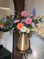 🪻Gratis Verzenden🪻Pastel Zijden bloemen in vaas Compleet, Ophalen of Verzenden, Nieuw