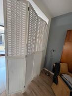 Wit kamerscherm / scheidingswand met 4 panelen, Ophalen of Verzenden, Zo goed als nieuw