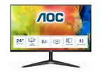 aoc 24 inch Monitor 2x, Computers en Software, Monitoren, Ophalen, 3 tot 5 ms, HDMI, Full HD