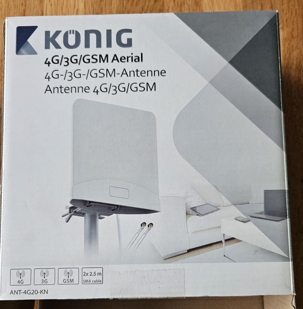 Konig GSM antenne voor 3G en 4G, Ophalen of Verzenden, Nieuw, Antenne