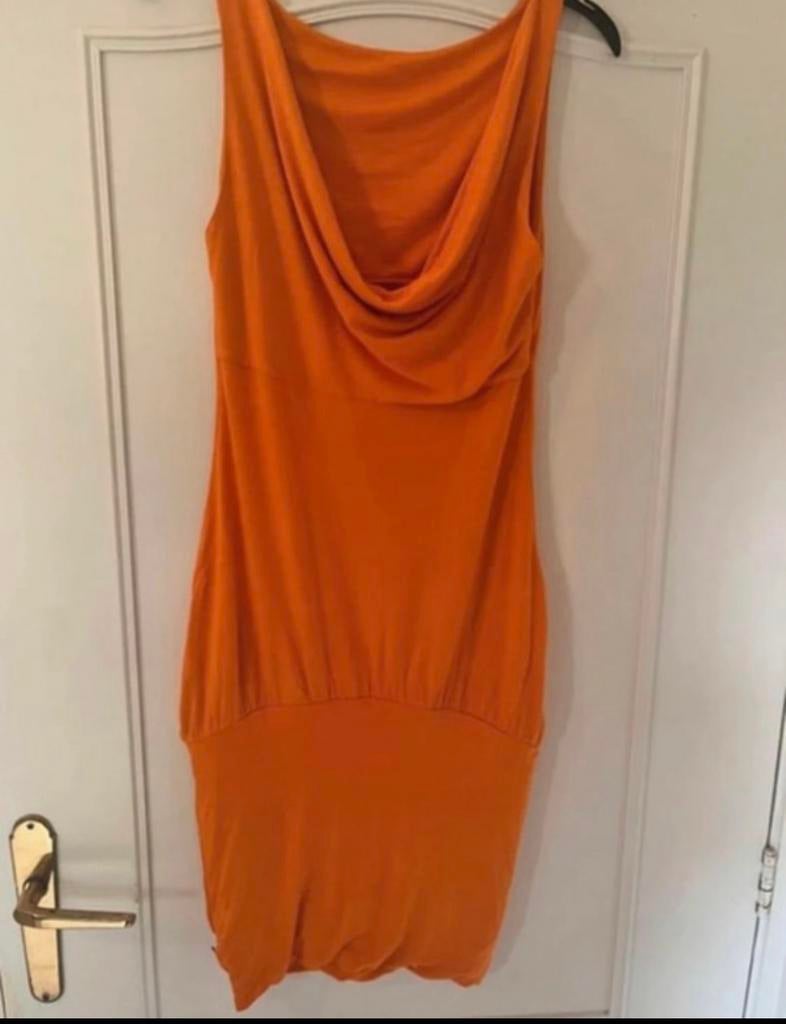 Oranje Bavaria jurkje / Koningsdag, Maat 38/40 (M), Oranje, Ophalen of Verzenden, Zo goed als nieuw