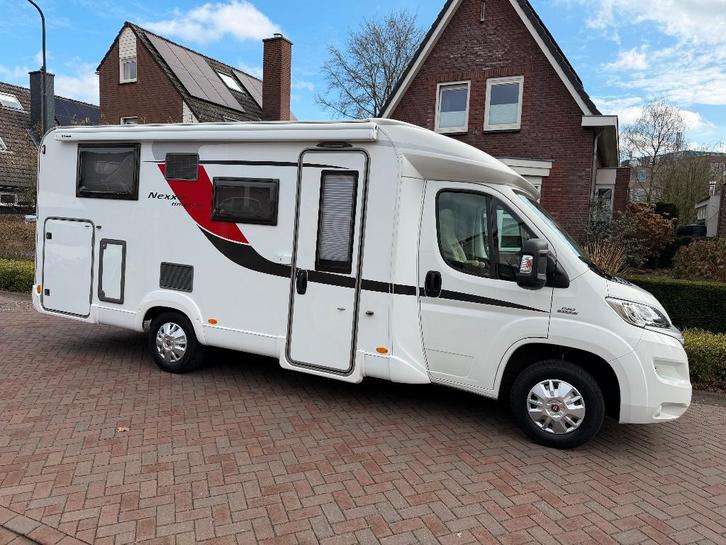 Burstner Nexxo Time T 690 Enkele Bedden Bj 2014 1e Eigenaar, Caravans en Kamperen, Campers, Bedrijf, tot en met 4, Half-integraal