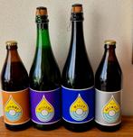 Oude flessen VOLKSZANGERS brouwerij de PAREL AMSTERDAM bier, Verzamelen, Ophalen of Verzenden, Zo goed als nieuw, Flesje(s), Overige merken