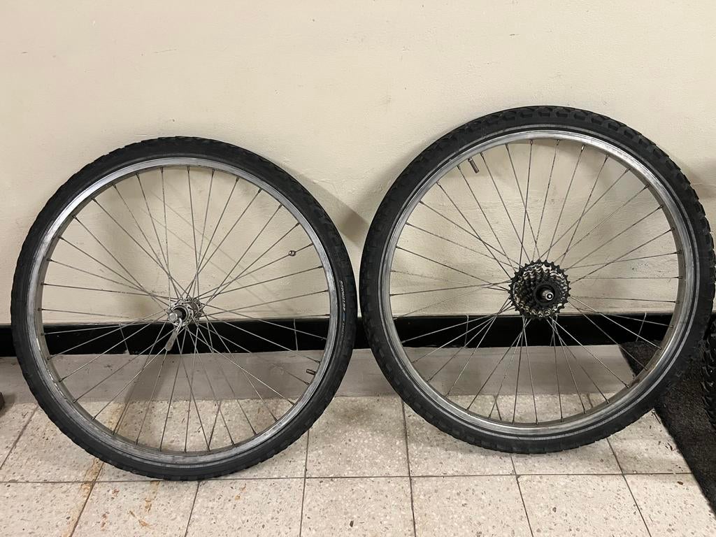 Set 26 inch retro mtb velgen !!, Fietsen en Brommers, Fietsonderdelen, Ophalen of Verzenden, Zo goed als nieuw, Wiel