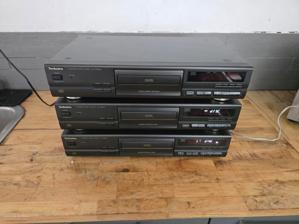 3 maal technics cd speler, Ophalen of Verzenden