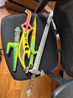 Speelgoed zwaarden voor echte ninjas, Ophalen