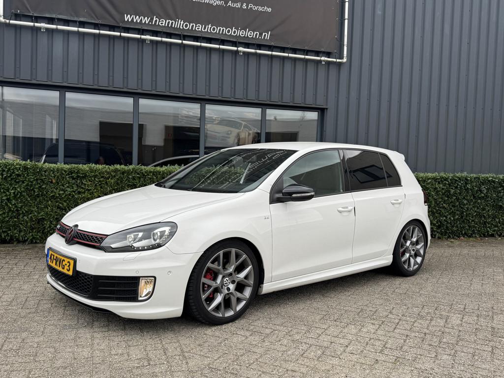 Volkswagen Golf 6 GTI Edition 35 2.0 TSI 235pk Leder alcanta, Voorwielaandrijving, Euro 5, Gebruikt, Zwart