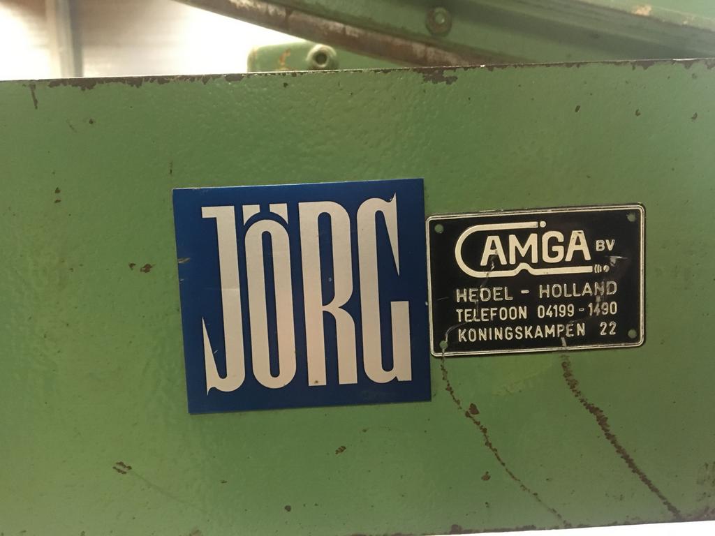 Jorg Plaatschaar voor zink - Handbediend, Ophalen of Verzenden, Gebruikt